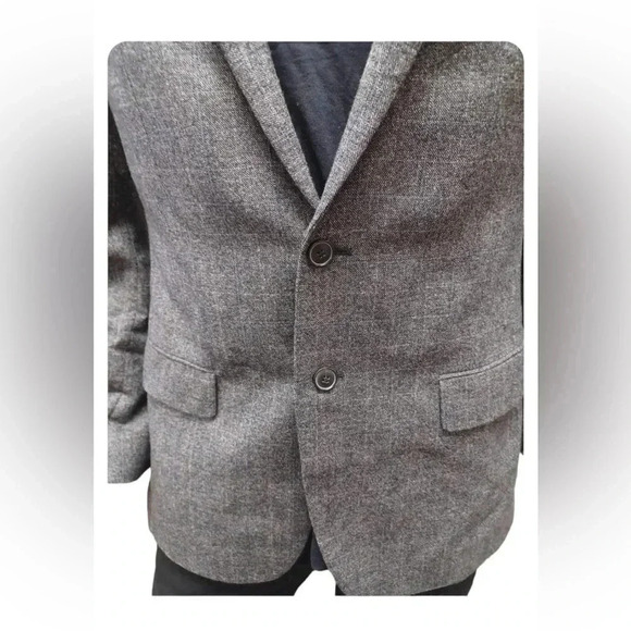 Joseph  Aboud 100% Wool Slim Fit Grey Blazer Jacket Size 42R - Picture 6 of 15
